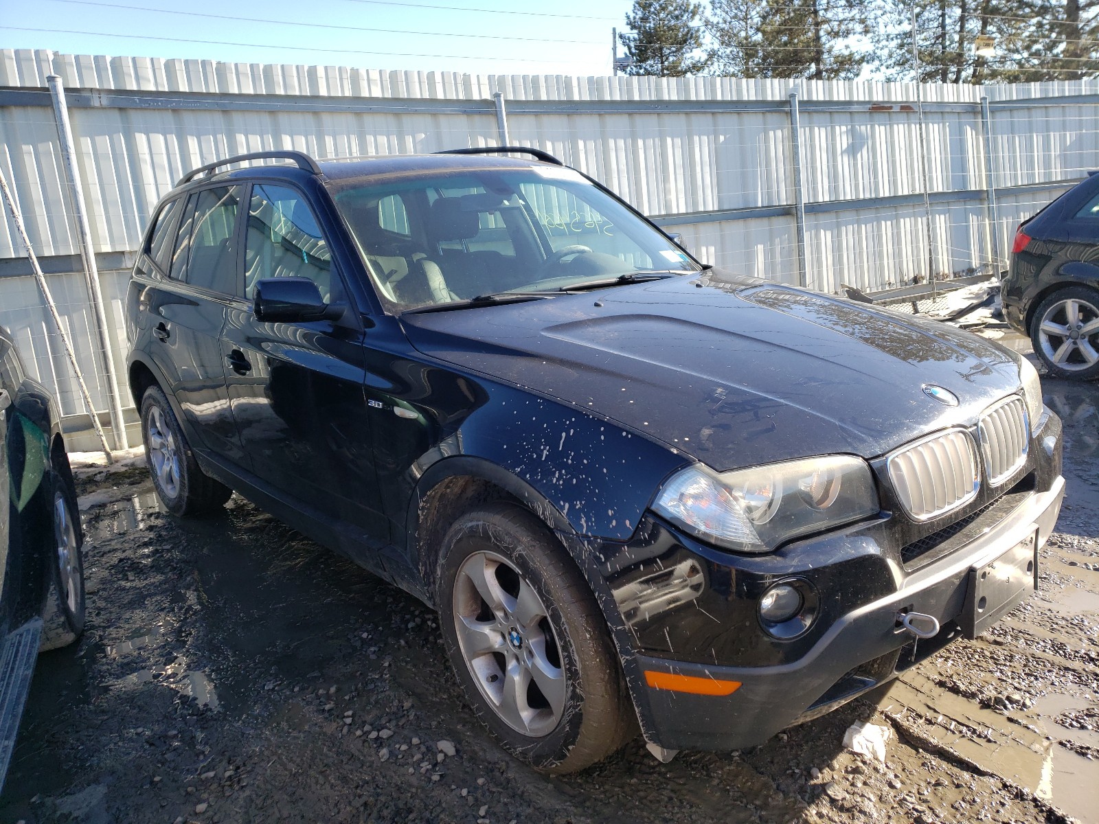 bmw x3 3.0si 2007 wbxpc93447wf27447