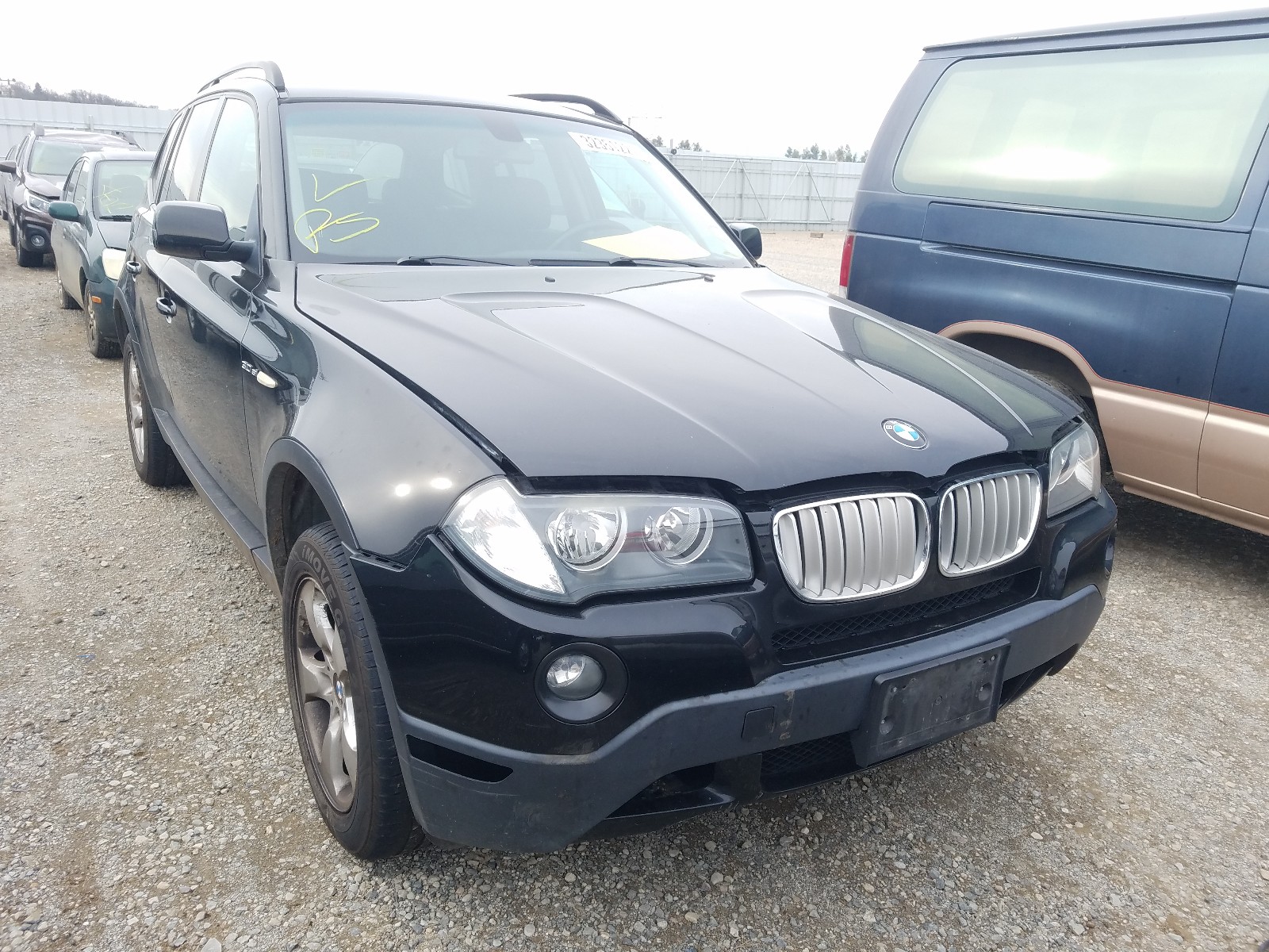 bmw x3 3.0si 2008 wbxpc93448wj15253