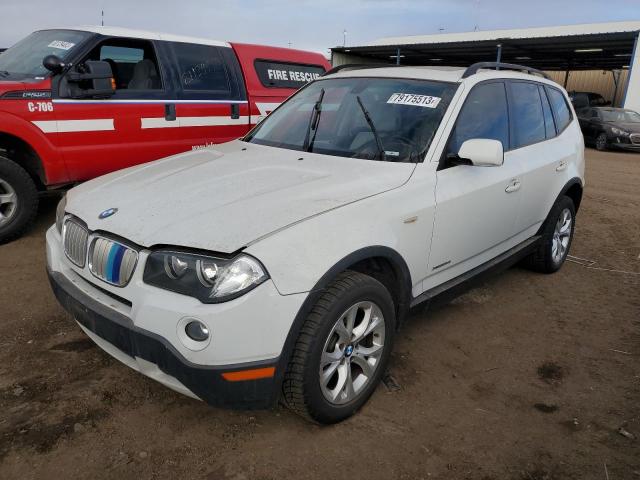 bmw x3 2009 wbxpc93449wj28585