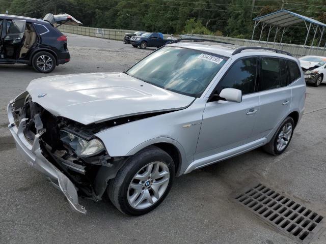 bmw x3 2007 wbxpc93457wf14593