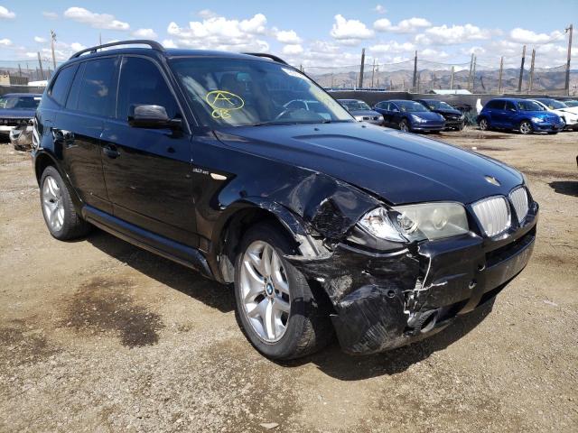 bmw x3 3.0si 2007 wbxpc93457wf17333