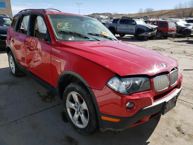 bmw x3 3.0si 2008 wbxpc93458wj21482