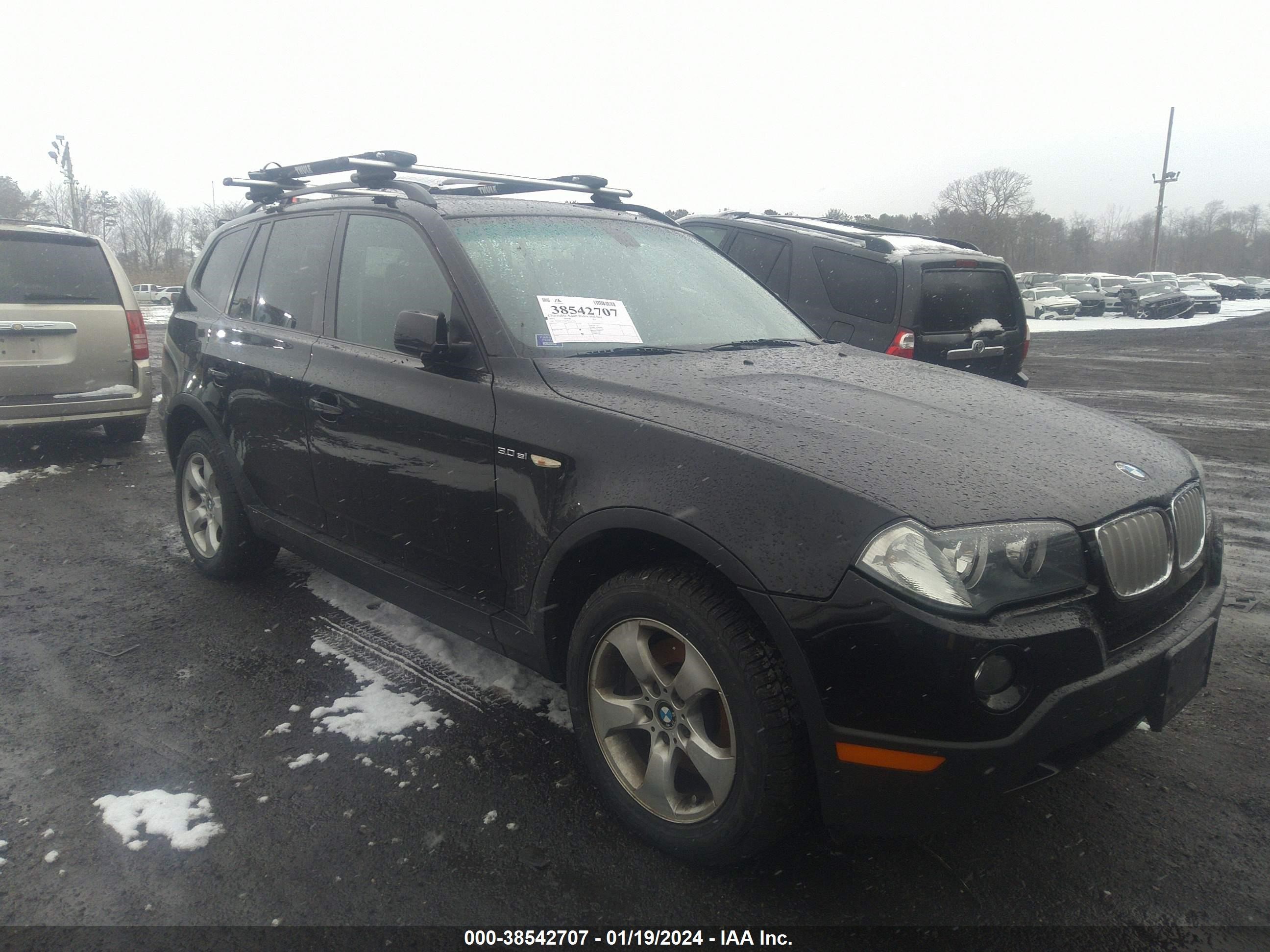 bmw x3 2007 wbxpc93467wf04736