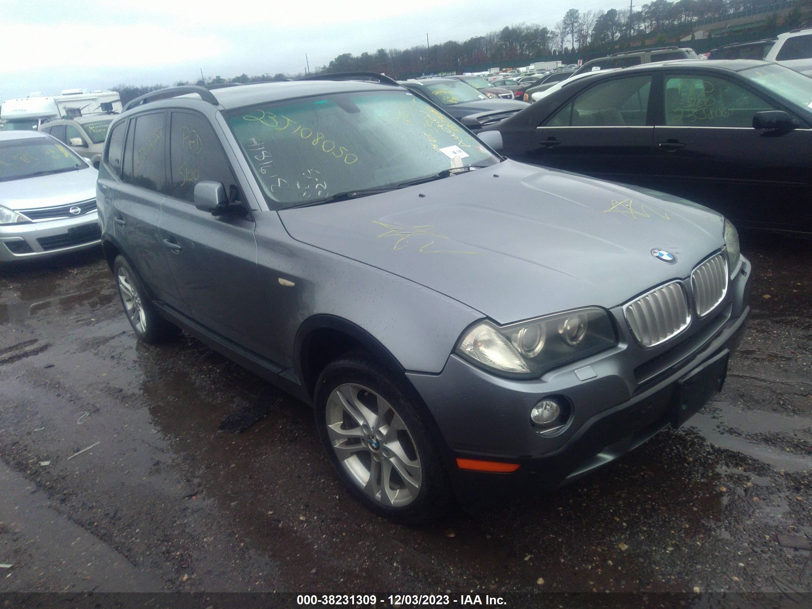 bmw x3 2007 wbxpc93467wf26803