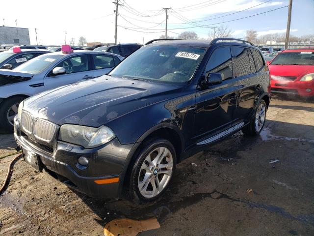 bmw x3 2008 wbxpc93468wj21667