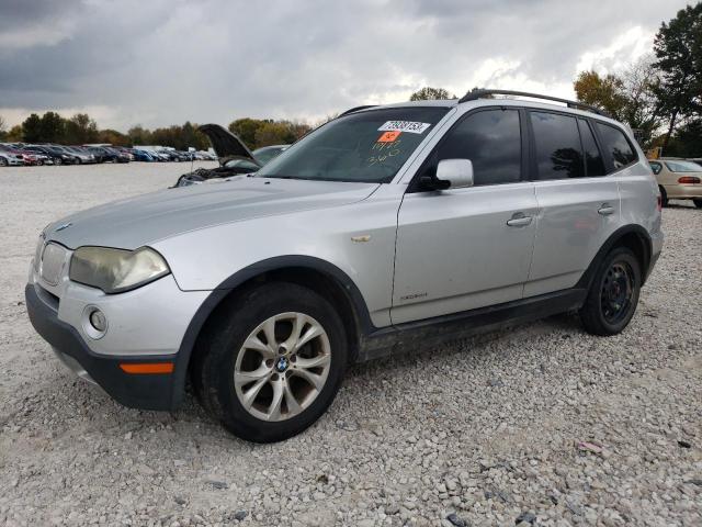 bmw x3 2009 wbxpc93469wj26773