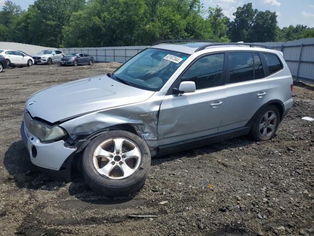 bmw x3 2007 wbxpc93477wf01019