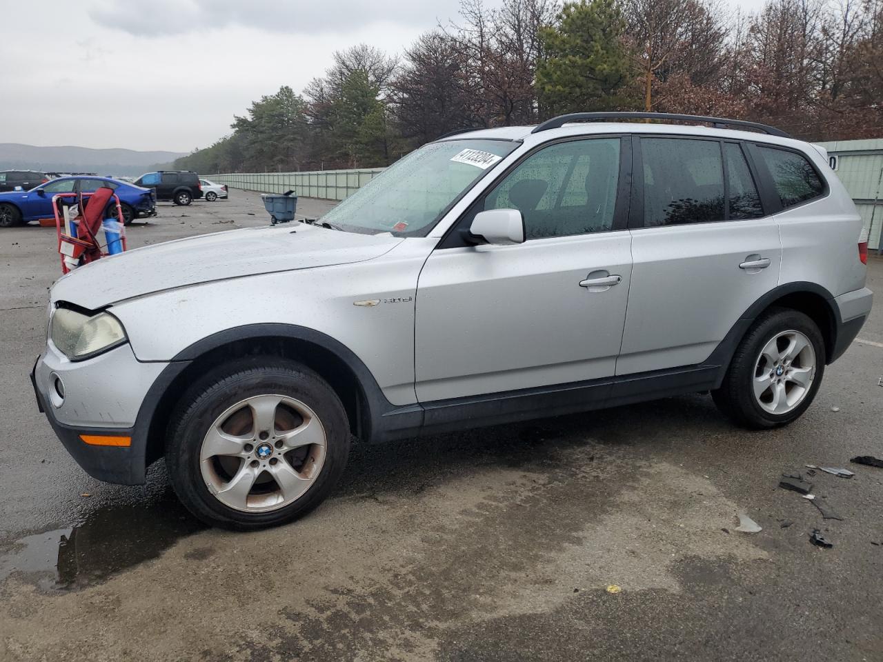 bmw x3 2007 wbxpc93487wf14362