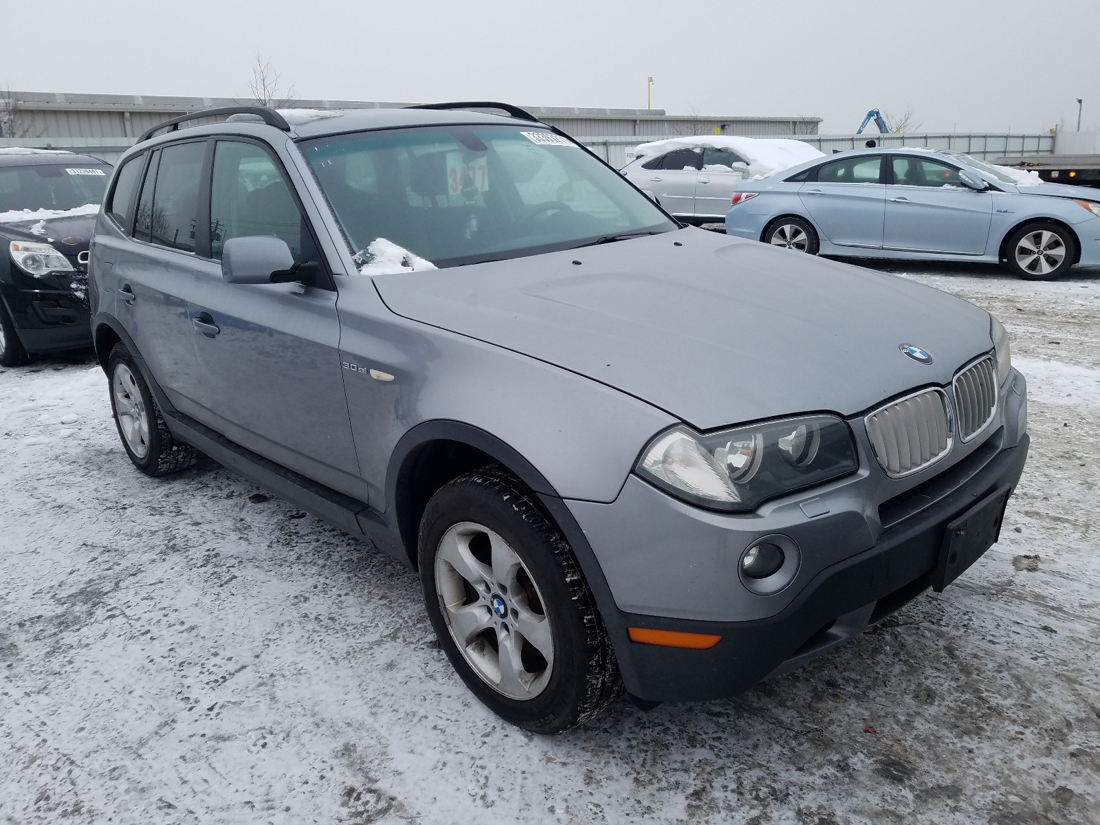 bmw x3 3.0si 2008 wbxpc93488wj20455