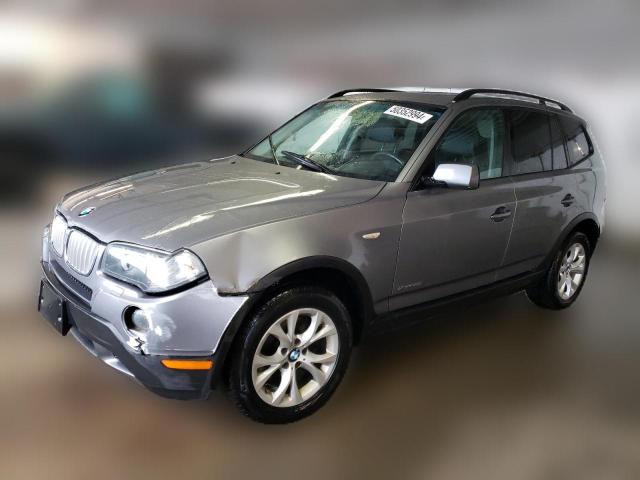 bmw x3 2009 wbxpc93489wj28783