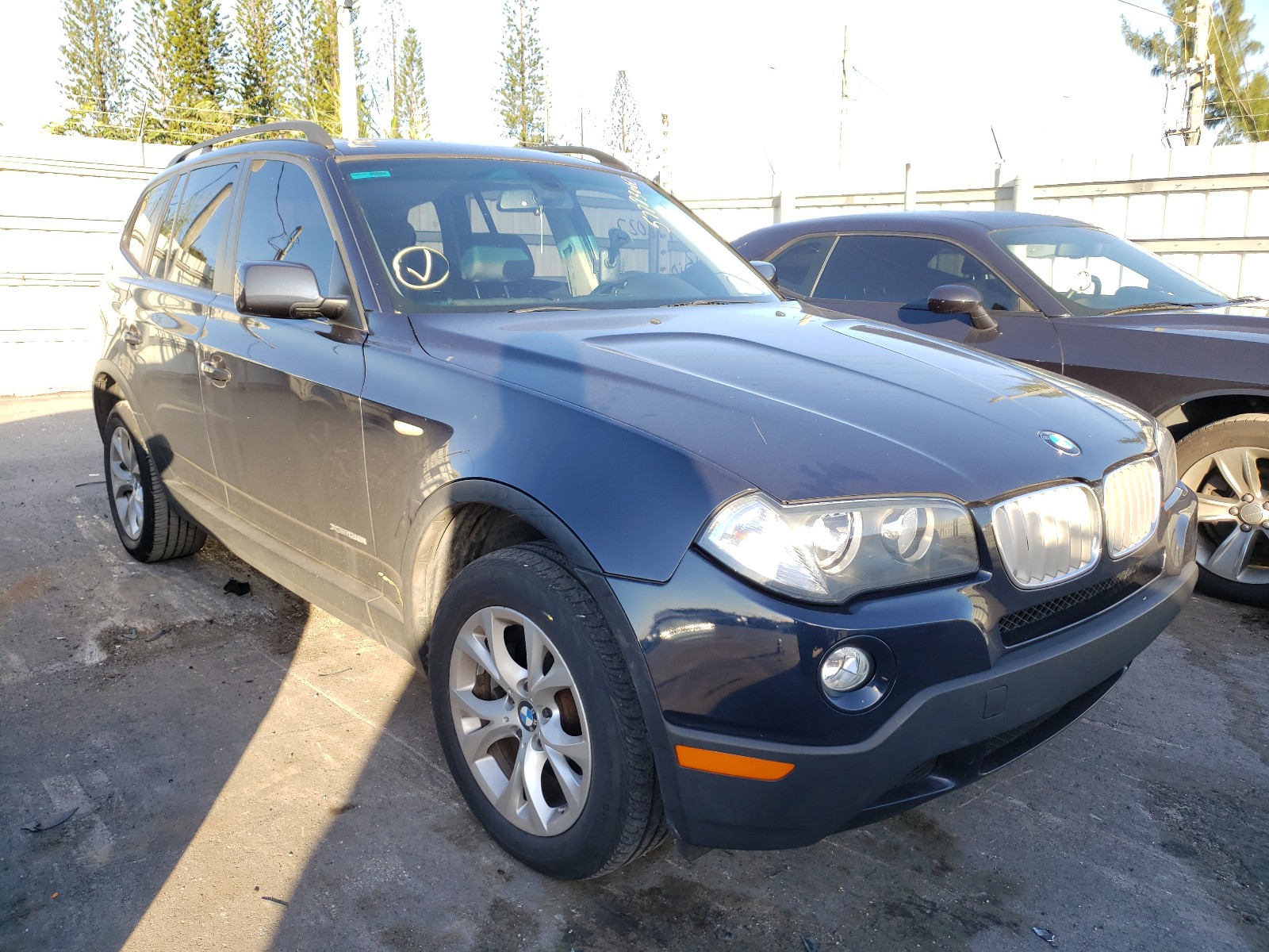 bmw x3 xdrive3 2009 wbxpc93489wj30694