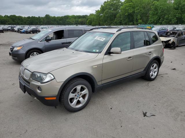 bmw x3 2007 wbxpc93497wf02561