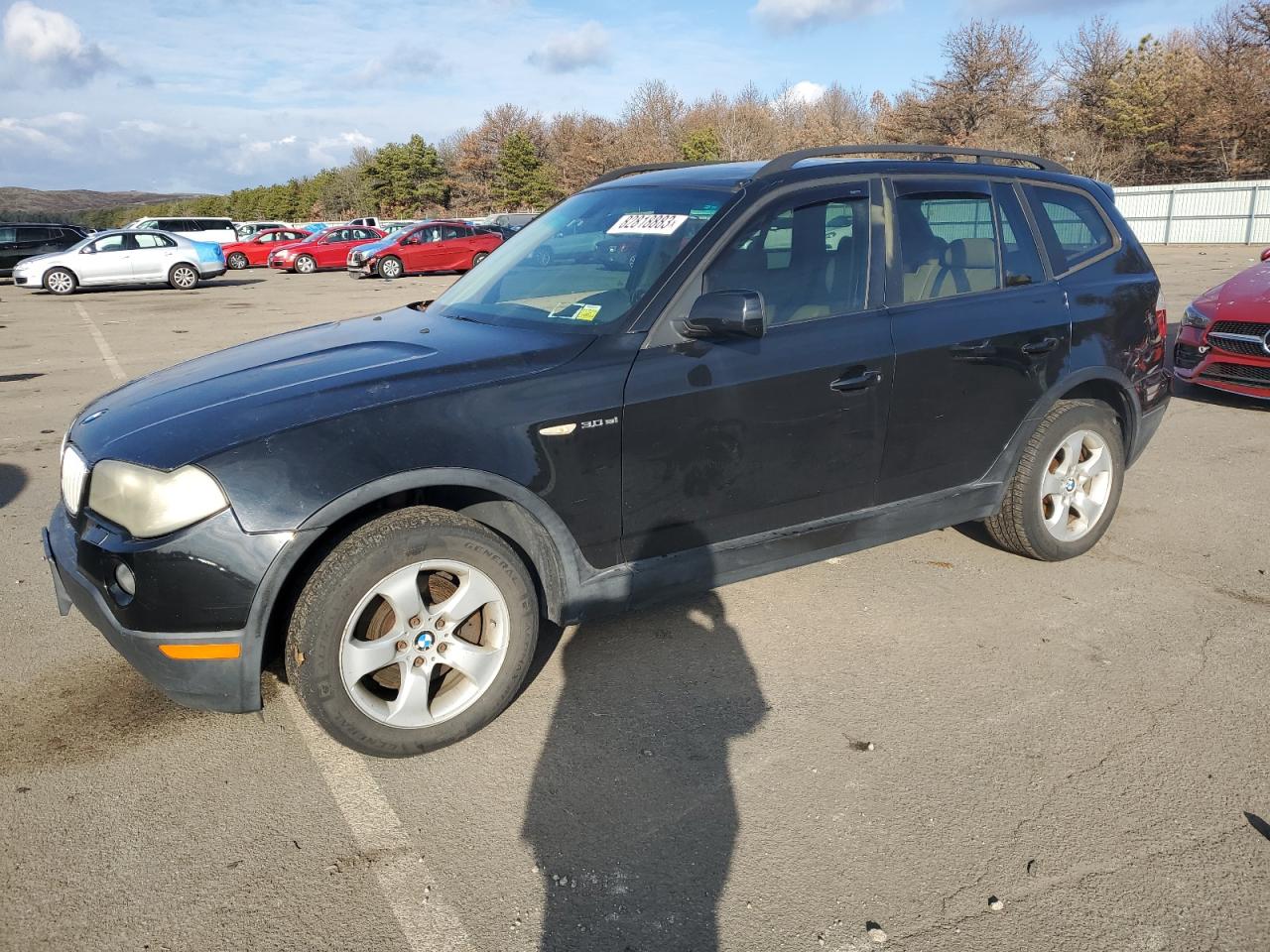 bmw x3 2007 wbxpc93497wf02821