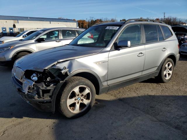 bmw x3 2008 wbxpc93498wj19606