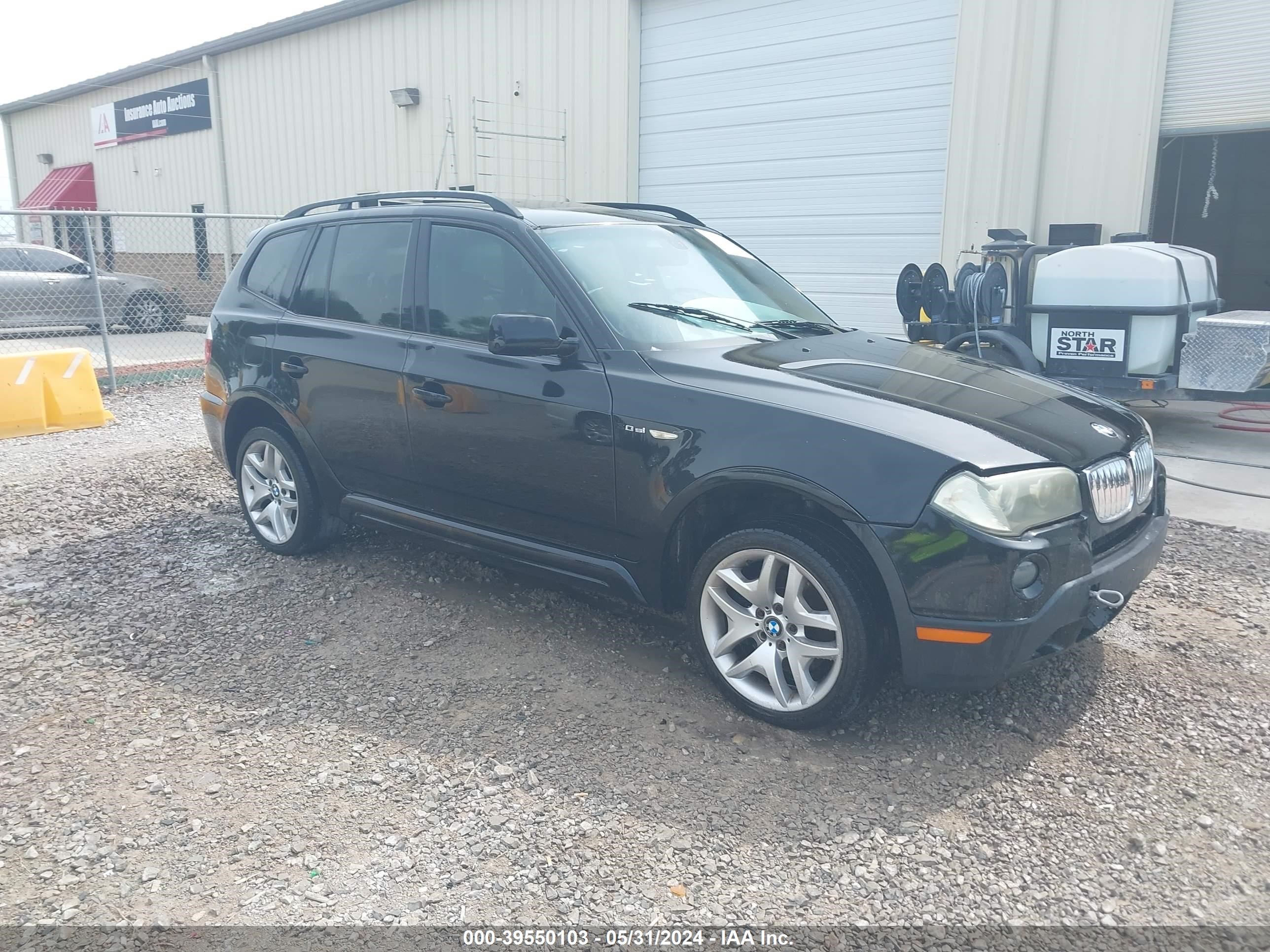 bmw x3 2007 wbxpc934x7wf26108