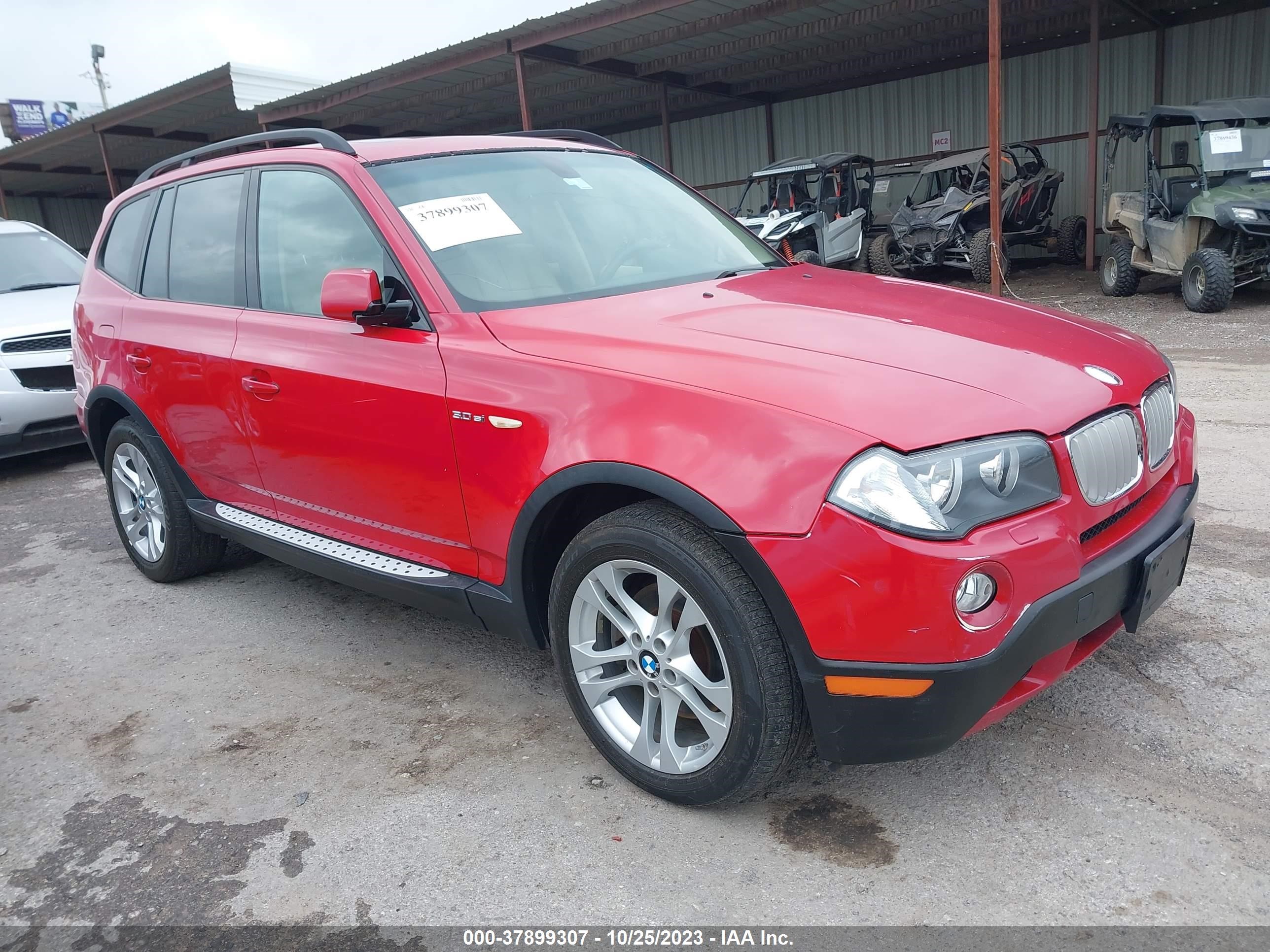 bmw x3 2008 wbxpc934x8wj23440