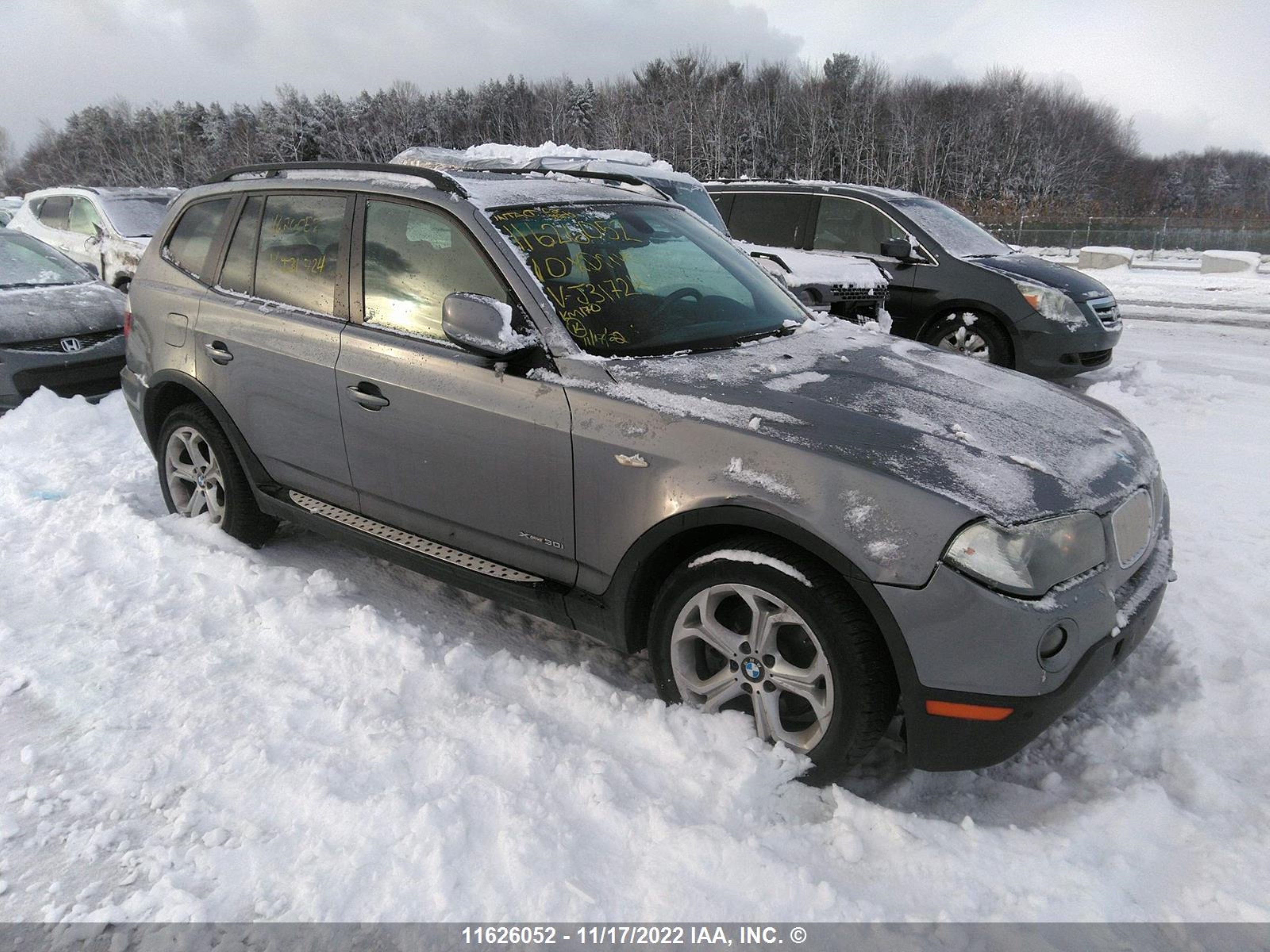 bmw x3 2010 wbxpc9c41awj31724