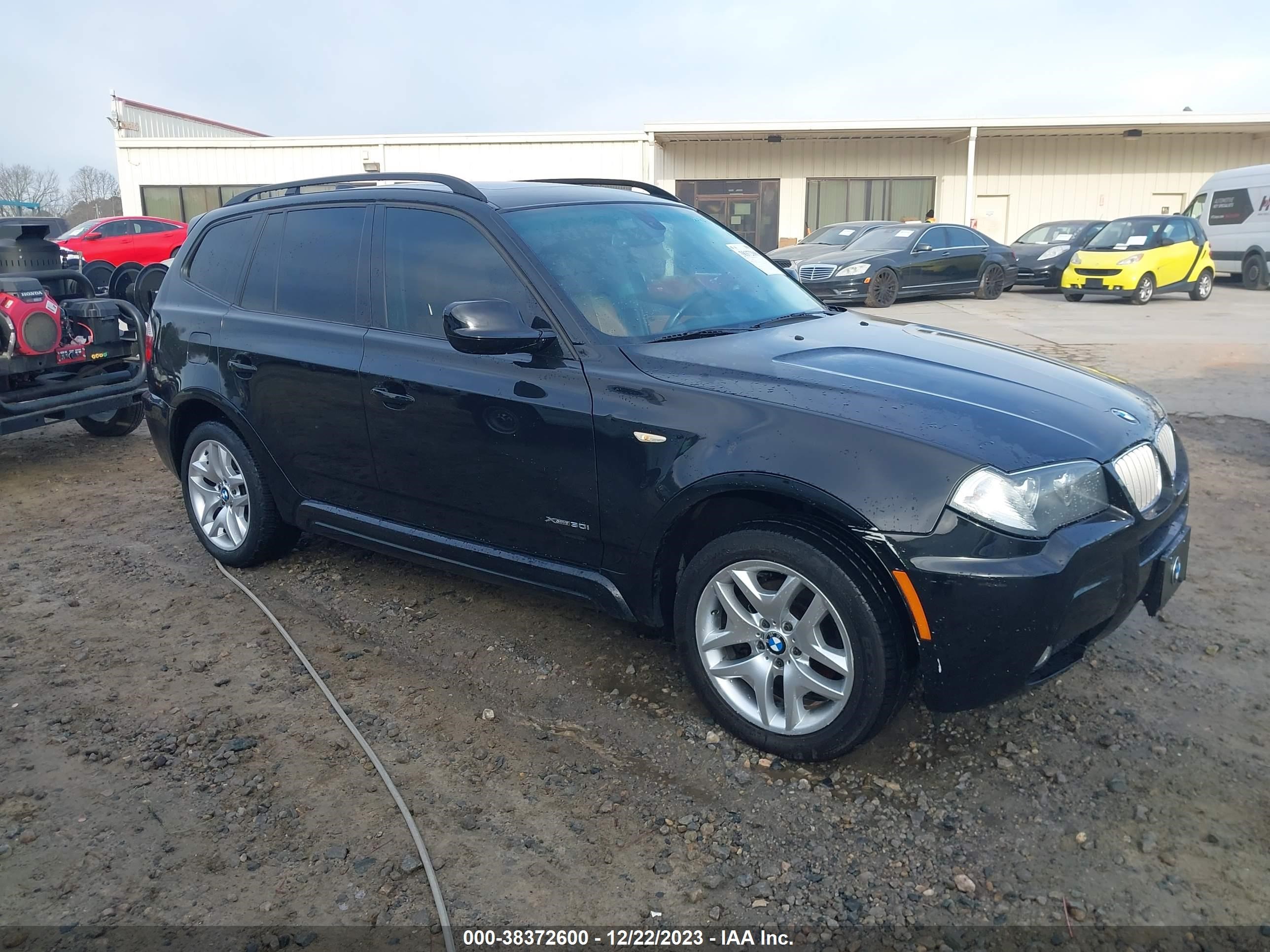 bmw x3 2010 wbxpc9c46awj37969