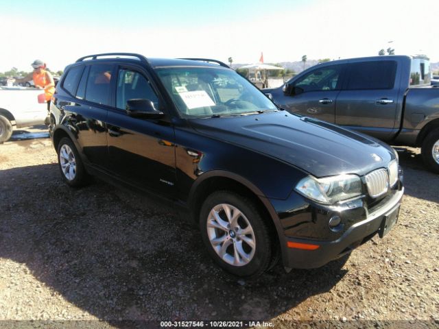 bmw x3 2010 wbxpc9c47awj36099