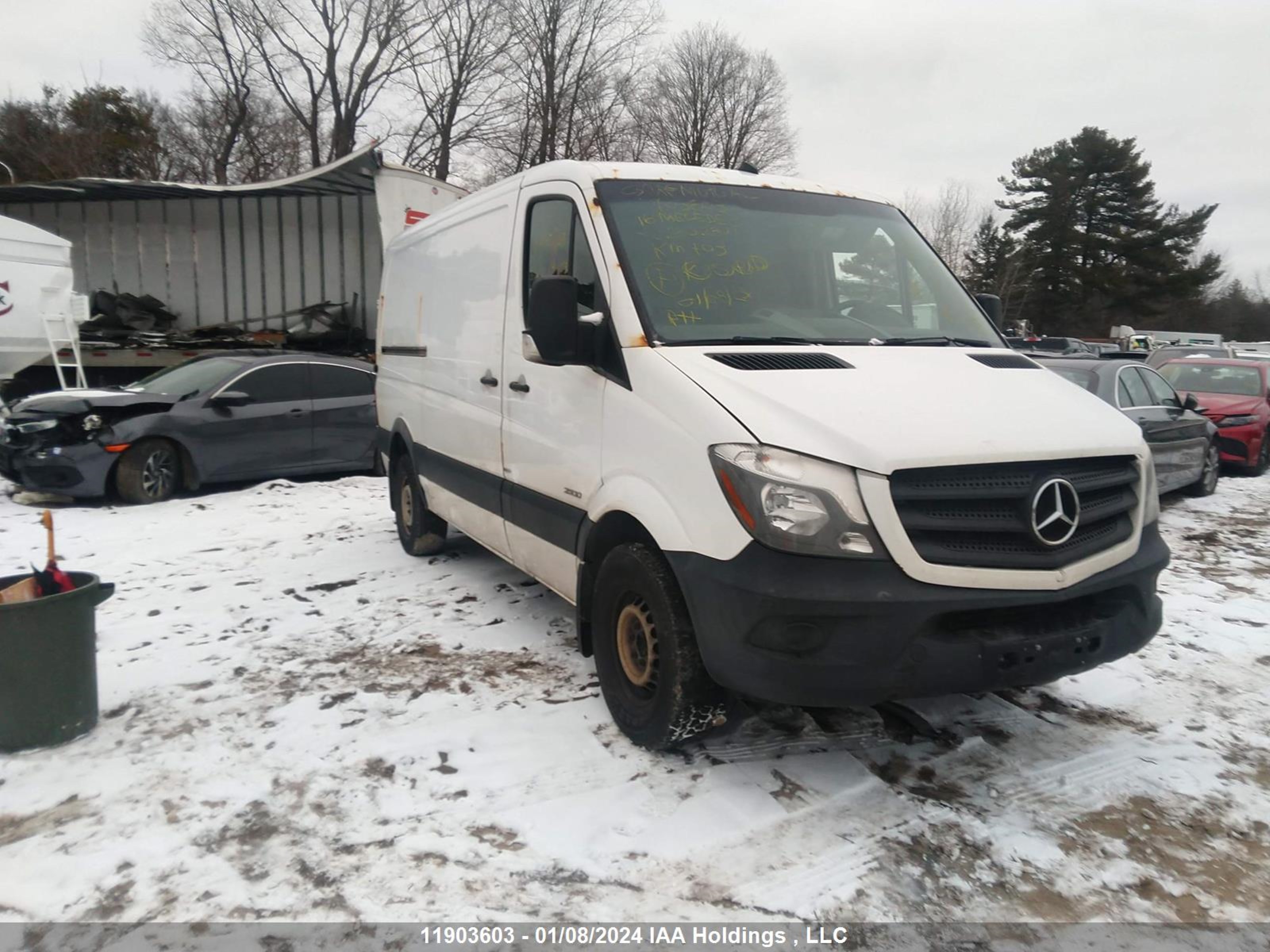 mercedes-benz sprinter 2016 wd3be7dd7gp202801