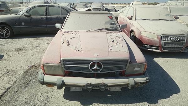 mercedes-benz sl 500 1981 wdb10704612000557