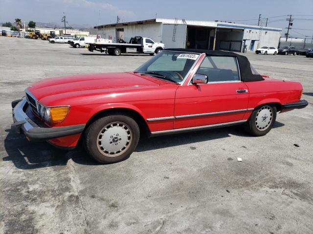 mercedes-benz 560sl 1986 wdb1070461a036116