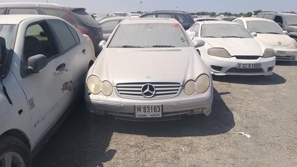 mercedes-benz clk320 2003 wdb2093651f007120