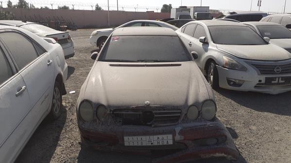 mercedes-benz cl 500 2001 wdb2153751a008329