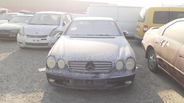 mercedes-benz cl 600 2002 wdb2153761a032451