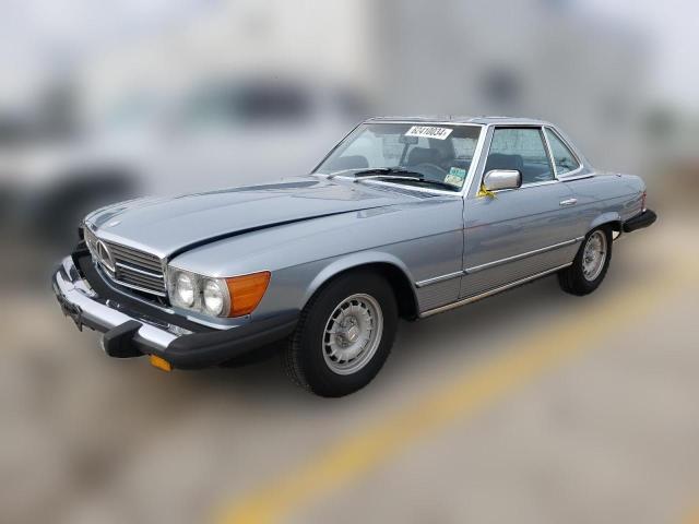 mercedes-benz sl-class 1981 wdbba45a8bb000686