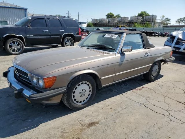 mercedes-benz 560 sl 1987 wdbba48d1ha057512