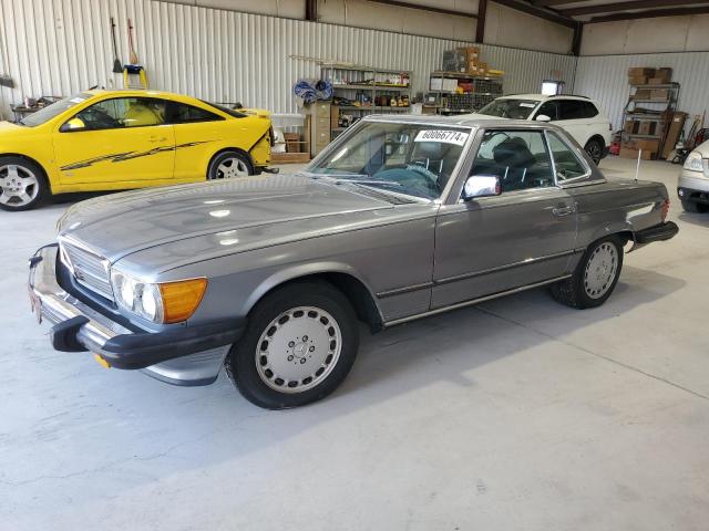 mercedes-benz sl-class 1987 wdbba48d6ha066786