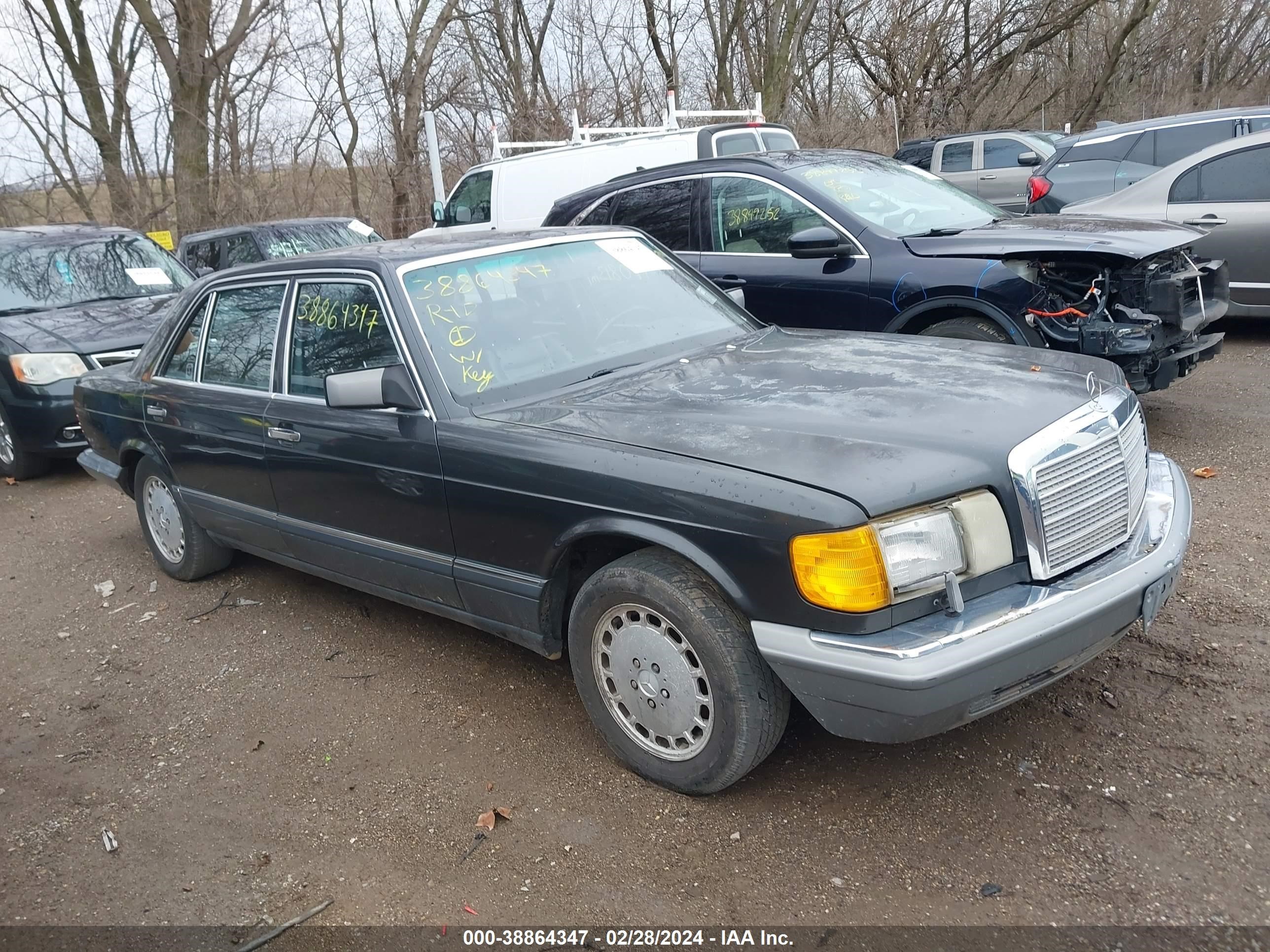 mercedes-benz  1991 wdbca39e4ma599235