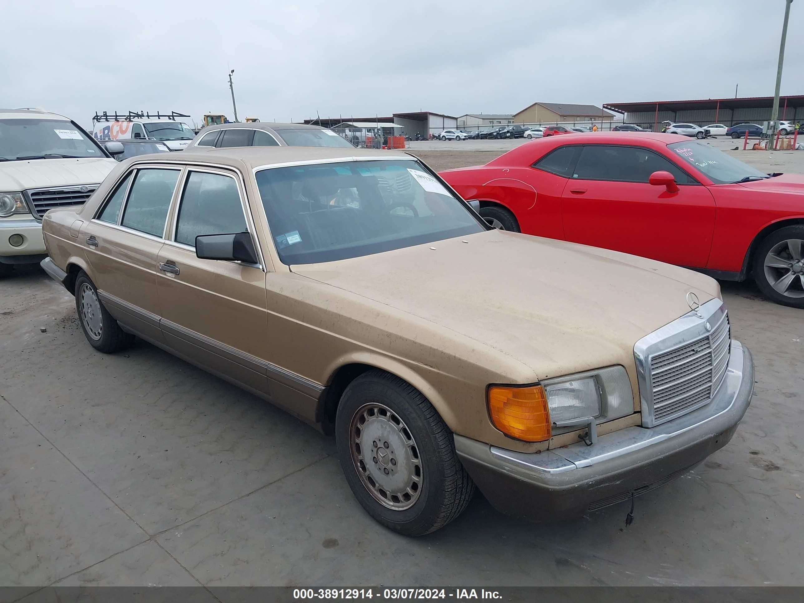 mercedes-benz  1986 wdbcb25d0ga280147