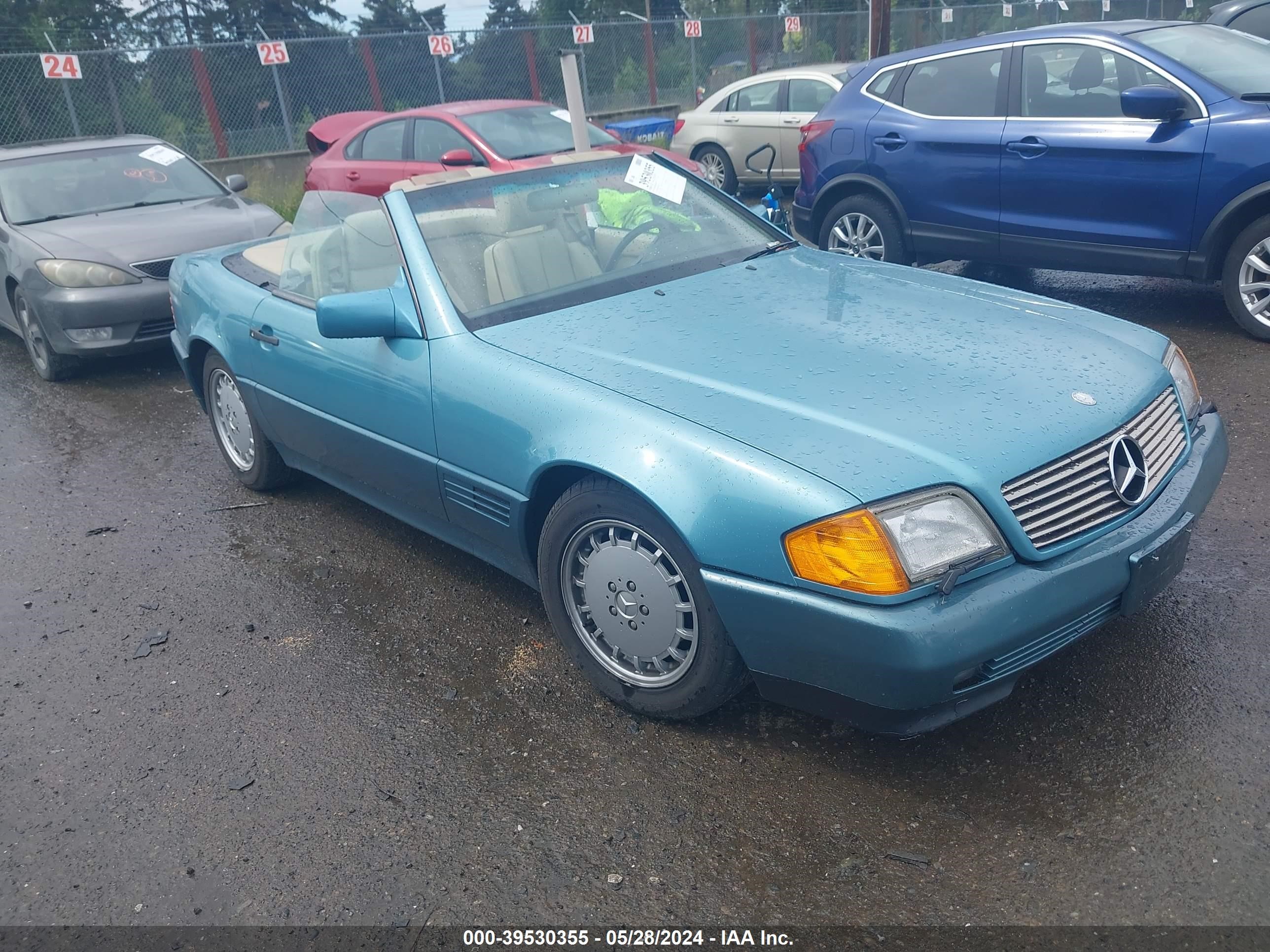 mercedes-benz  1991 wdbfa61e0mf029472