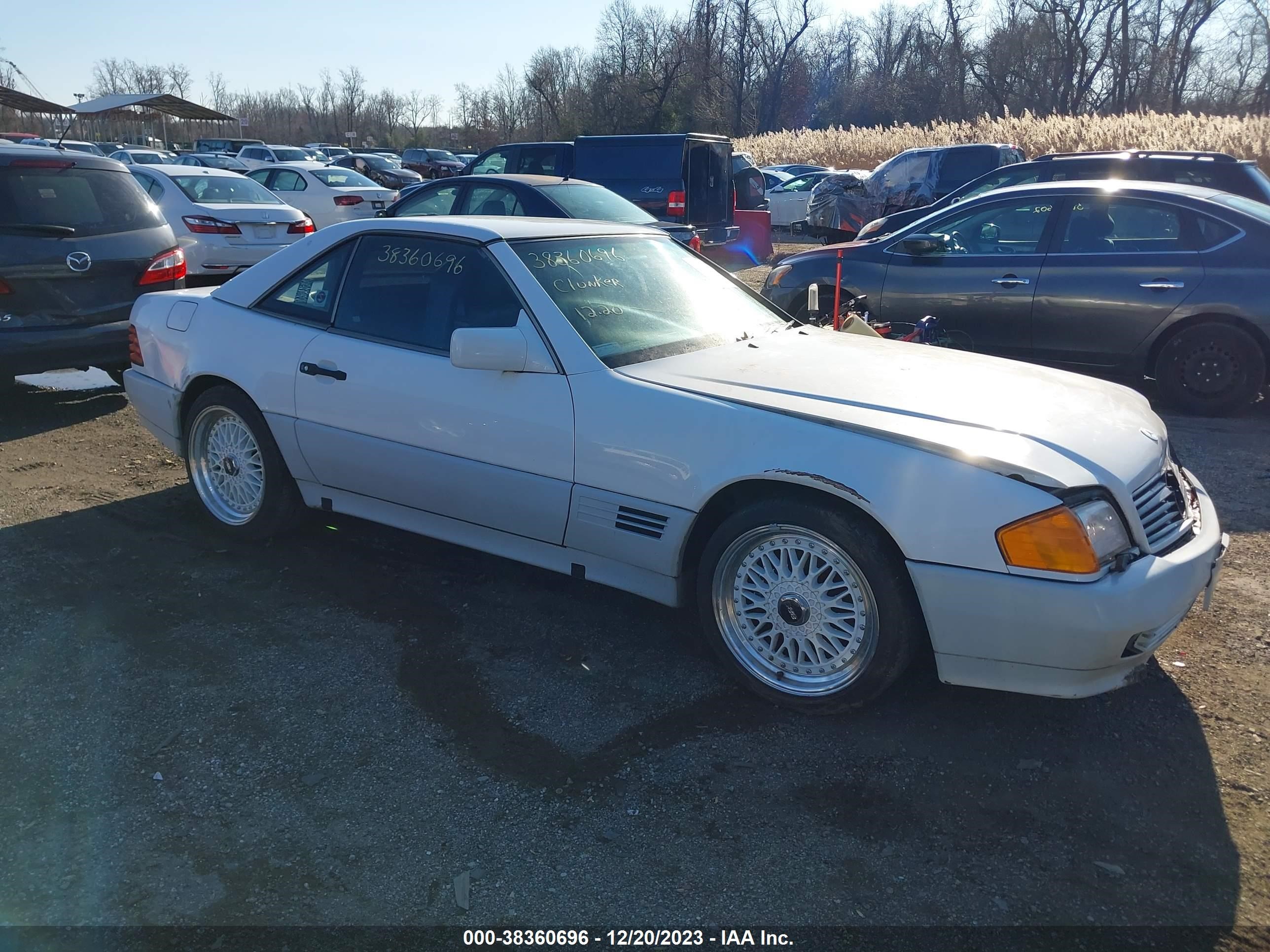 mercedes-benz sl-klasse 1994 wdbfa63e2rf095526