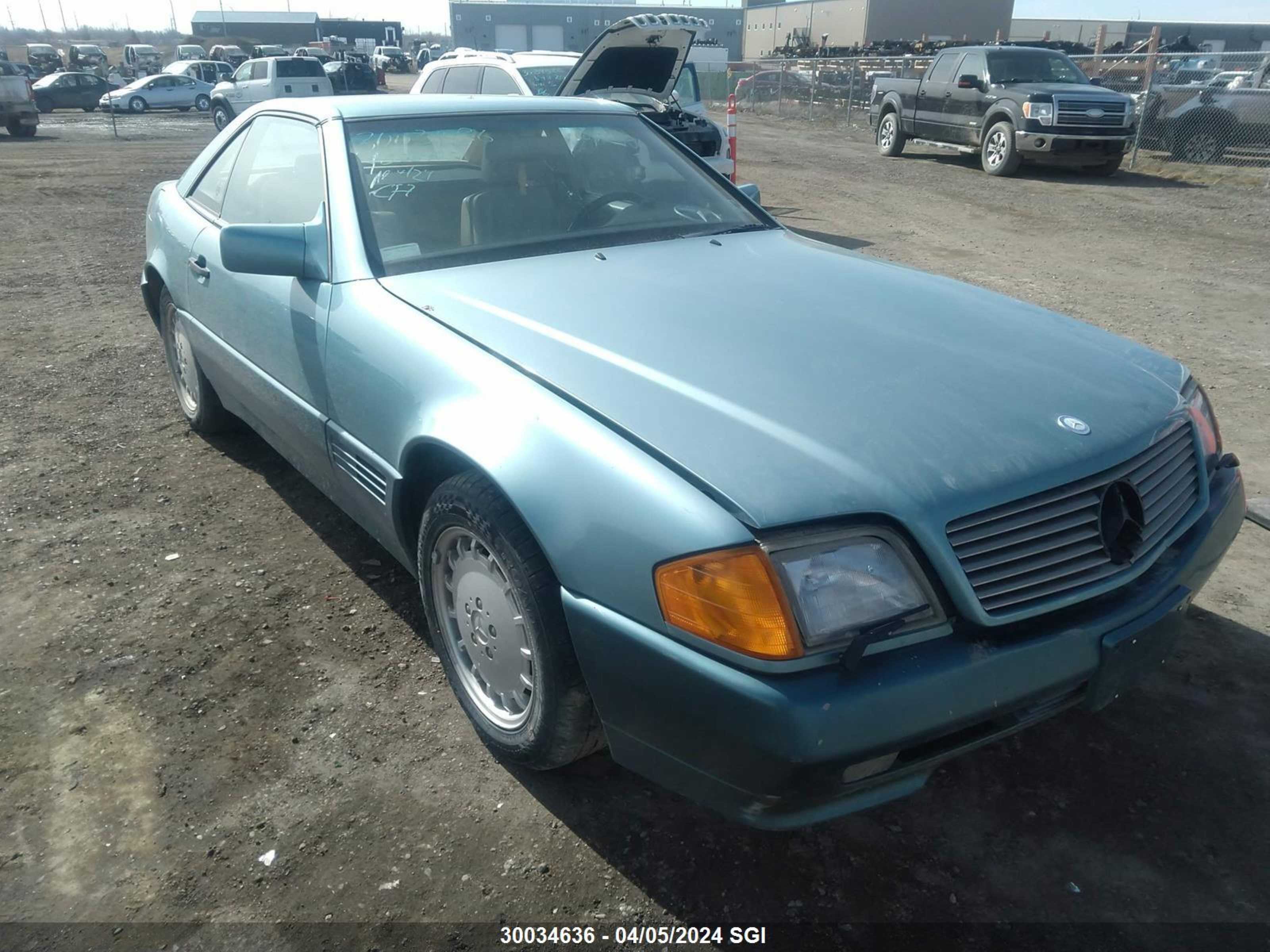 mercedes-benz  1992 wdbfa66e7nf056405