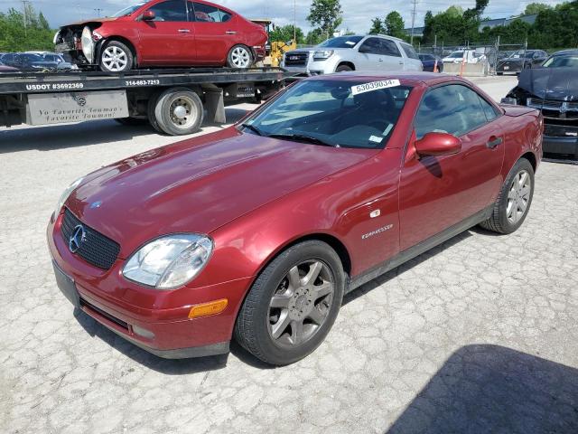 mercedes-benz slk-class 1999 wdbkk47f1xf125079