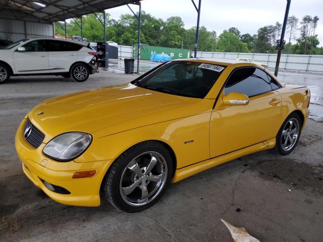 mercedes-benz slk-class 2002 wdbkk65f12f247755