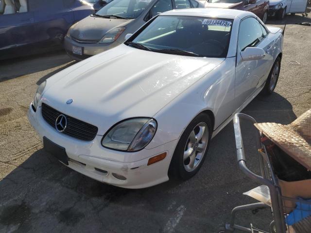 mercedes-benz slk 320 2003 wdbkk65f13f273287