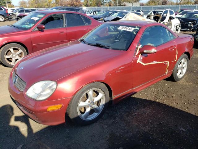 mercedes-benz slk-class 2002 wdbkk65f52f246978