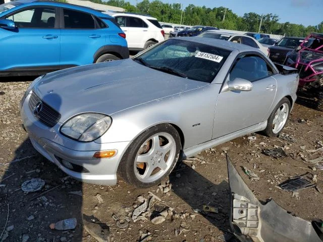 mercedes-benz slk 320 2002 wdbkk65f82f239555