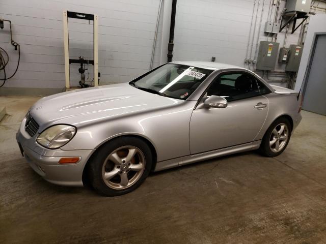 mercedes-benz slk 320 2001 wdbkk65f91f236713