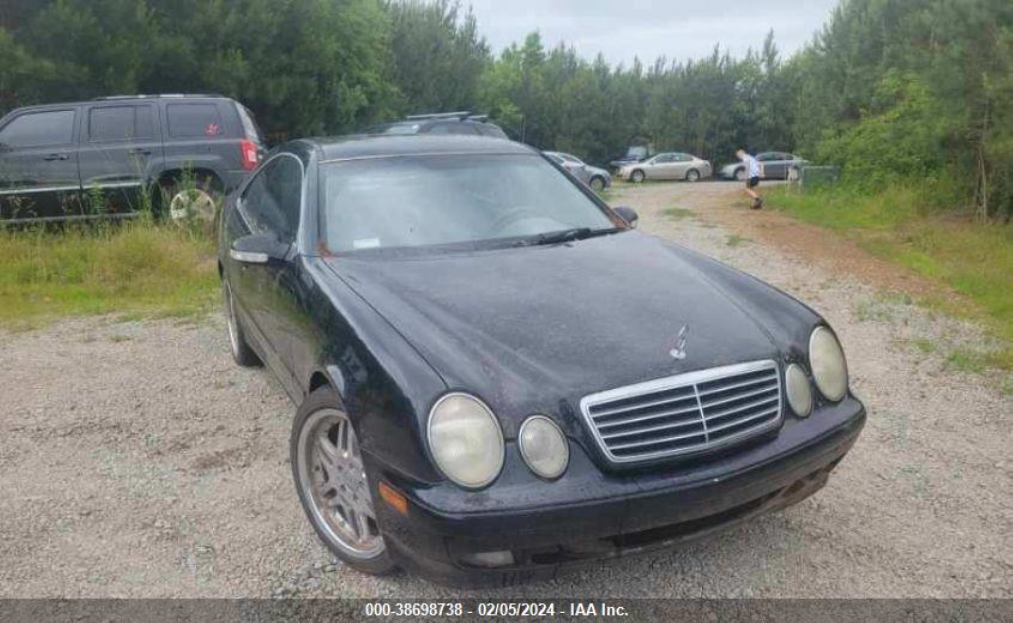 mercedes-benz clk-klasse 2000 wdblj65gxyf149266