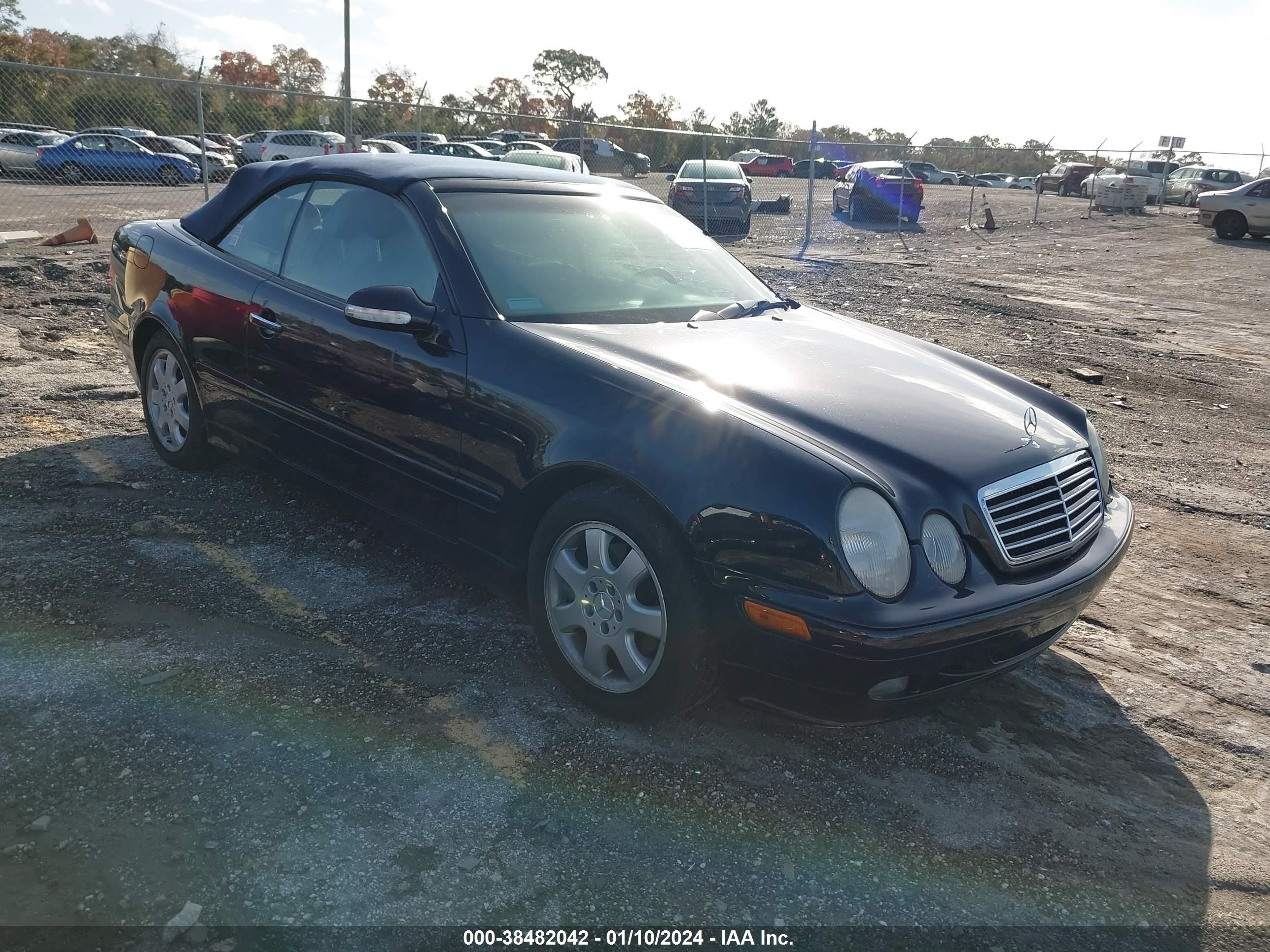 mercedes-benz clk-klasse 2003 wdblk65g33t137323