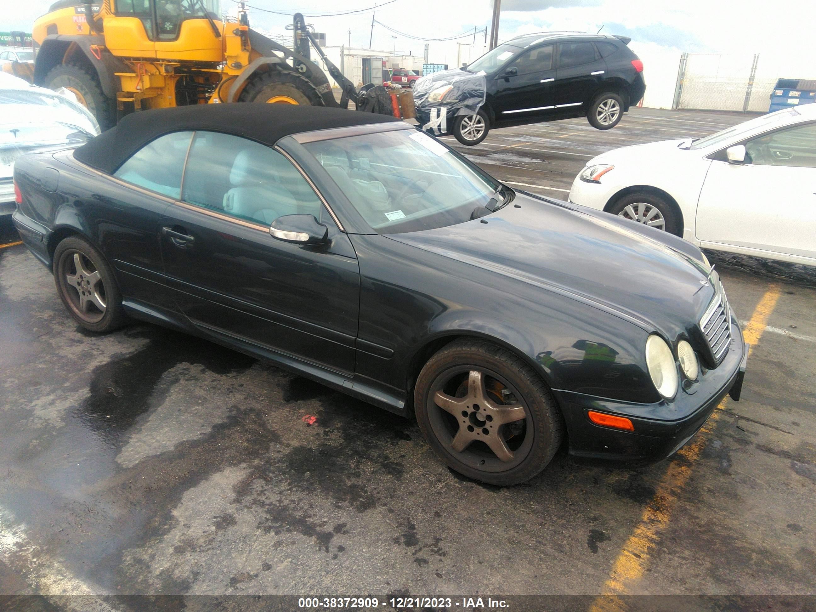 mercedes-benz clk 430 2003 wdblk70g93t138327