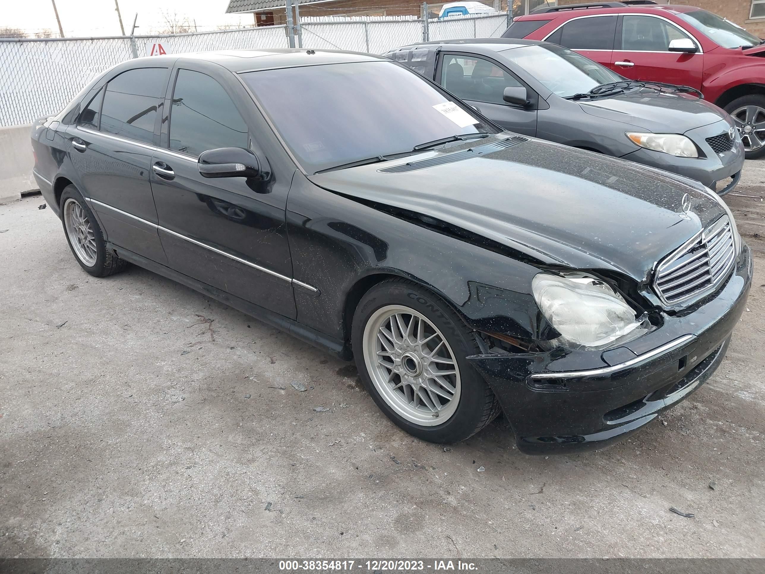 mercedes-benz s-klasse 2001 wdbng70j71a177268