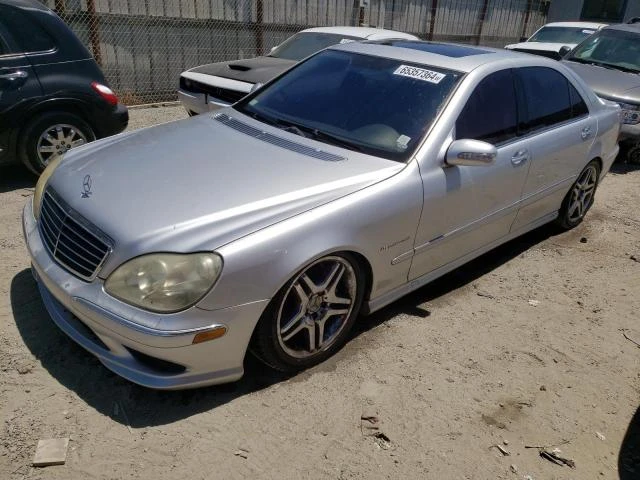 mercedes-benz s 55 amg 2005 wdbng74j55a446691