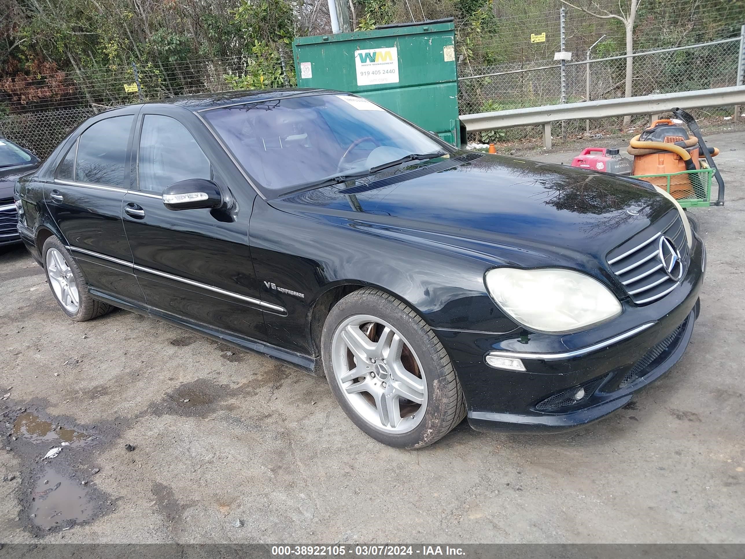 mercedes-benz  2003 wdbng74j93a325661