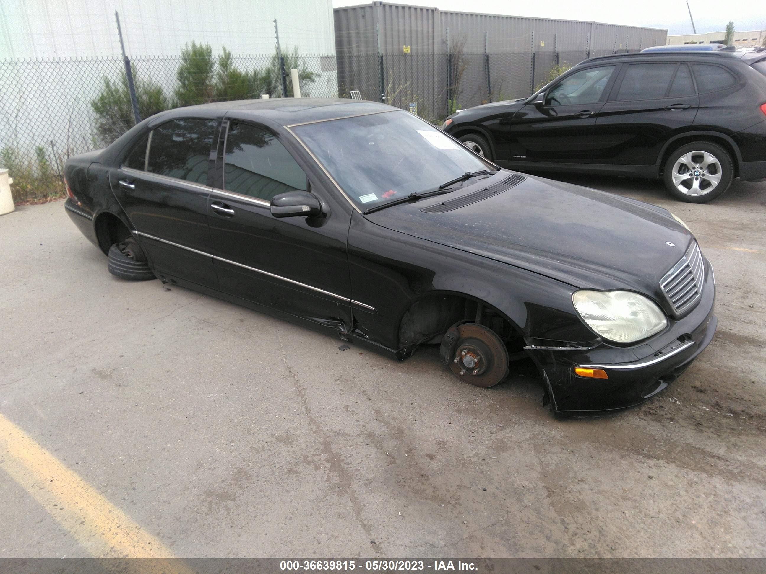 mercedes-benz s-klasse 2001 wdbng75j11a219491